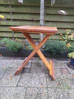 Mooie houten statafel (steigerhout), Ophalen, Nieuw, Vierkant, Hout
