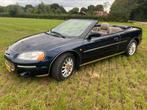 Chrysler Sebring 2.7 I V6 Cabrio AUT 2002 Blauw, Auto's, 450 kg, Cabriolet, Origineel Nederlands, 1565 kg