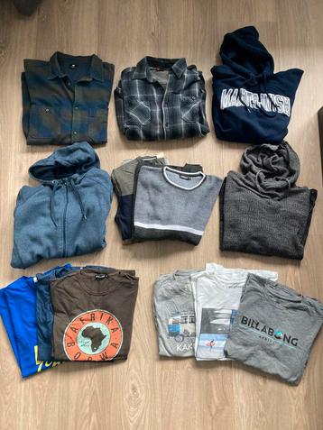 Pakket herenkleding 13 stuks maat XL beschikbaar voor biedingen