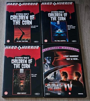 Children of the Corn I, II, III en IV DVDs  beschikbaar voor biedingen