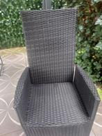 Wicker standenstoel antraciet, Ophalen, Zo goed als nieuw, Wicker