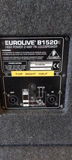professionele geluidset. 4 basboxen en 4 topboxen., Ophalen, Gebruikt