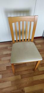 keukenstoel, Huis en Inrichting, Stoelen, Ophalen, Gebruikt, Wit, Eén