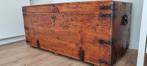 Authentieke Houten Kist met Werkend Slot, Antiek en Kunst, Antiek | Meubels | Kasten, Ophalen
