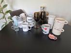 Diverse koffiemokken, theemokken en wijnglazen, Ophalen, Overige stijlen, Kop(pen) en/of Schotel(s), Glas