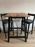 Ikea Bartafel Tybyn met twee krukken, Ophalen, Zo goed als nieuw