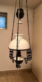 Antieke olie hanglamp, Antiek en Kunst, Antiek | Lampen, Ophalen of Verzenden