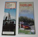 2 Oude kaarten van Flevoland., Verzenden, Gebruikt