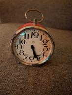 Vintage Analoge Wekker space age rood retro Hema jaren 70, Verzamelen, Ophalen of Verzenden
