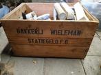 Houten Krat, hxbxd 33x42x59 cm., Ophalen of Verzenden, Gebruikt, Minder dan 50 cm, Minder dan 50 cm