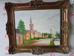 Antiek schilderij H Andreaskerk Kwintsheul (Westland) + 1900, Antiek en Kunst, Ophalen