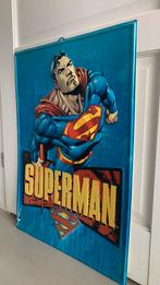 Poster (plastic reliëf) van Superman. Heeft schade!, Kinderen en Baby's, Kinderkamer | Inrichting en Decoratie, Gebruikt, Ophalen of Verzenden