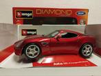 Alfa Romeo Competizion 8C metallicred Bburago metal 1:18 KRD, Hobby en Vrije tijd, Modelauto's | 1:18, Ophalen of Verzenden, Zo goed als nieuw