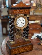 Antieke Franse kollom pendule 44 cm hoog €90., Ophalen