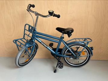 Alpina Cargo 16 inch jongensfiets – blauw met voordrager beschikbaar voor biedingen