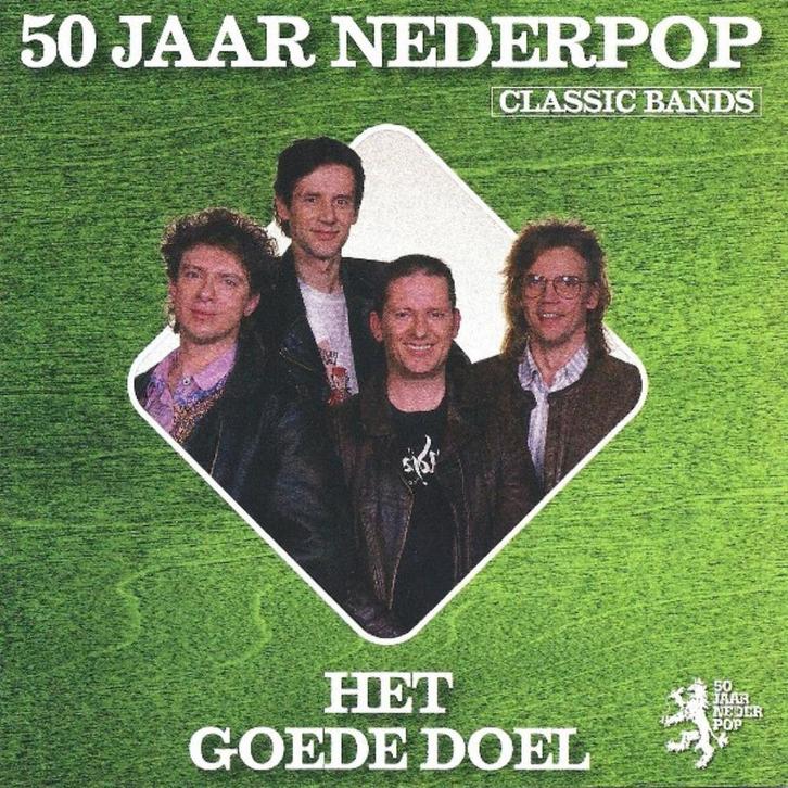 HET GOEDE DOEL CD 50 JAAR NEDERPOP CLASSIC BANDS beste van, Cd's en Dvd's, Cd's | Nederlandstalig, Zo goed als nieuw, Levenslied of Smartlap