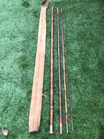 Klassiek bamboe hengel, Watersport en Boten, Hengelsport | Algemeen, Ophalen, Zo goed als nieuw, Werphengel