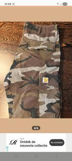 Carhartt Camo Broek Maat 32-34 - Zo goed als nieuw!, Maat 52/54 (L), Overige kleuren, Carhartt, Ophalen of Verzenden
