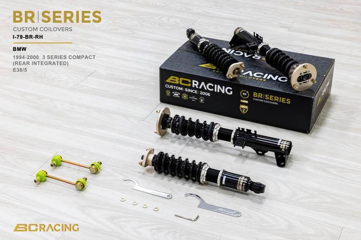 BC Racing BR-RH serie schroefset - BMW E36 Compact 94-00, Auto diversen, Tuning en Styling, Ophalen of Verzenden