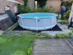 Gratis zwembad - Gebruikt, Tuin en Terras, Zwembaden, Ophalen, Gebruikt, Rond, Opzetzwembad