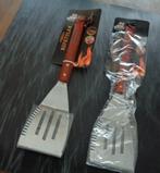 PARTIJ BIG JEFF BBQ SPATEL RVS 41CM HOUTEN HANDVAT, ., Nieuw, Ophalen of Verzenden, .