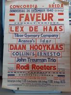 Originele poster Concordia Breda Theater Tweede Wereldoorlog, Ophalen of Verzenden, A1 t/m A3, Reclame, Rechthoekig Staand