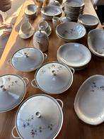 Vintage Hertel Jacob Bavaria Servies - 22 Delig, Ophalen, Gebruikt, Overige stijlen, Porselein