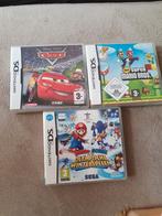 Nintendo DS Spellen - Cars, Mario, Sonic, Spelcomputers en Games, Games | Nintendo DS, Ophalen of Verzenden, Gebruikt, Racen en Vliegen