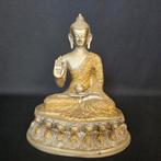 Shakyamuni Boeddha Beeld – Brons – 29cm Hoog – India, Ophalen of Verzenden, Zo goed als nieuw