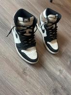 Nike Air Jordan 1 Dark Mocha, Ophalen of Verzenden, Gedragen, Zwart, Sneakers of Gympen