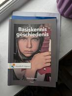 Basiskennis Geschiedenis Pabo, Boeken, Zo goed als nieuw, Noordhoff Uitgevers, Alpha, HBO