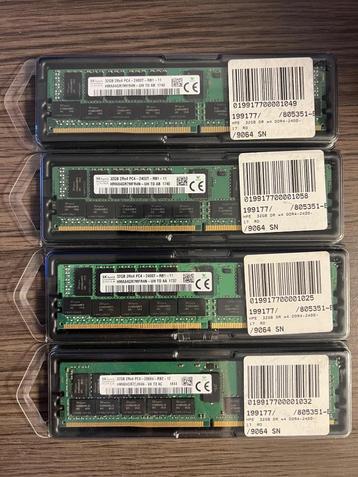 SK hynix 32GB DDR4 ECC Registered Server RAM  PC4-2400T 2Rx4 beschikbaar voor biedingen
