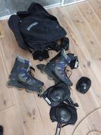 K2 skeelers met tas en beschermers, Inline skates 4 wielen, Gebruikt, Ophalen of Verzenden, K2