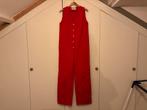 Tedja Linnen Jumpsuit Rood - Maat M, Ophalen of Verzenden, Zo goed als nieuw, Maat 38/40 (M), Rood