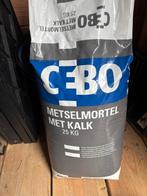 Metselmortel zak 25 kg, Ophalen, Nieuw, Bakstenen