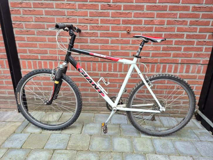 Giant Boulder Mountainbike, Fietsen en Brommers, Fietsen | Mountainbikes en ATB, Gebruikt, Heren, Giant, 53 tot 57 cm, Hardtail