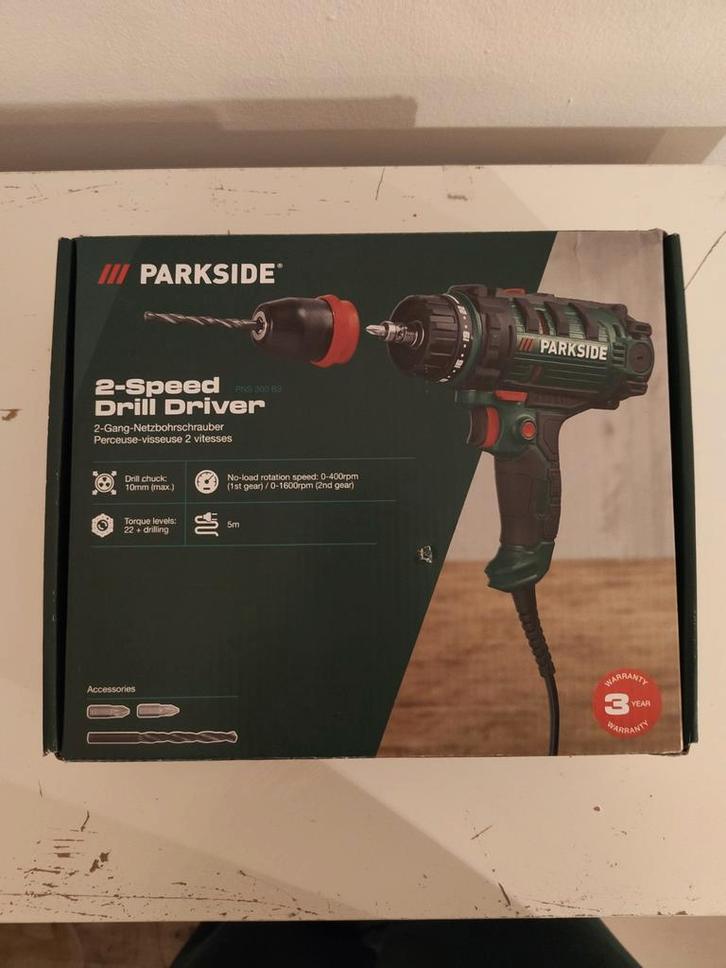 Parkside 2-in-1 Boormachine/Schroefmachine, Doe-het-zelf en Verbouw, Gereedschap | Boormachines, Ophalen