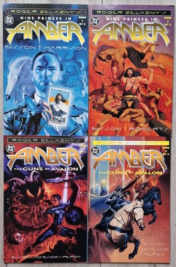 DC comics Roger Zelazny’s Amber 4 stuks.  beschikbaar voor biedingen