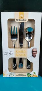 Rudolph Kinderbestek Nieuw, Huis en Inrichting, Keuken | Bestek, Ophalen of Verzenden, Nieuw, Rvs of Chroom, Bestekset