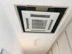 Plafond airco met buitenunit., Ophalen, Verwarmen, 3 snelheden of meer, Zo goed als nieuw