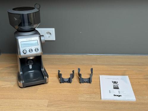 Sage Smart Grinder Pro Stainless Steel, Witgoed en Apparatuur, Koffiemachine-accessoires, Gebruikt, Ophalen of Verzenden