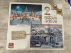 King Puzzles - Christmas Collection - 2x1000 stukjes, Ophalen of Verzenden, Nieuw, Legpuzzel