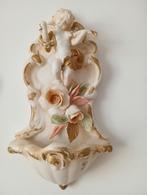 Prachtig wijwater bakje  van biscuit porselein., Antiek en Kunst, Ophalen of Verzenden