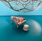 Limoges Miniatuur Piano met Krukje, Ophalen of Verzenden