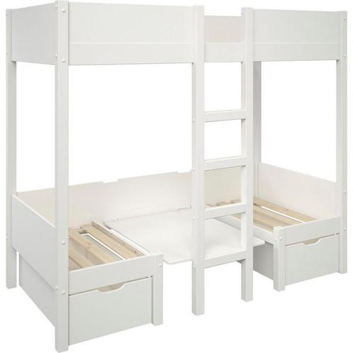 Lüttenhütt Stapelbed Stapelhoog "TIPO", Kinderen en Baby's, Kinderkamer | Stapelbedden en Hoogslapers, Zo goed als nieuw, Stapelbed
