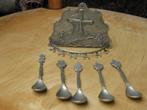 Lepeltjes hanger met molen met 5 lepeltjes Culemborg, Verzenden