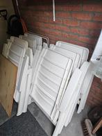 Hartman stoel 4x wit, Tuin en Terras, Tuinstoelen, Ophalen, Gebruikt, Kunststof