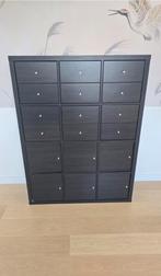 14x LADES inc. Inzetten Kallax zwart Ikea drawers, Ophalen, Zo goed als nieuw, Rechthoekig, Hout