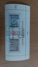 Twee bladen eerste dag zegels., Postzegels en Munten, Ophalen of Verzenden