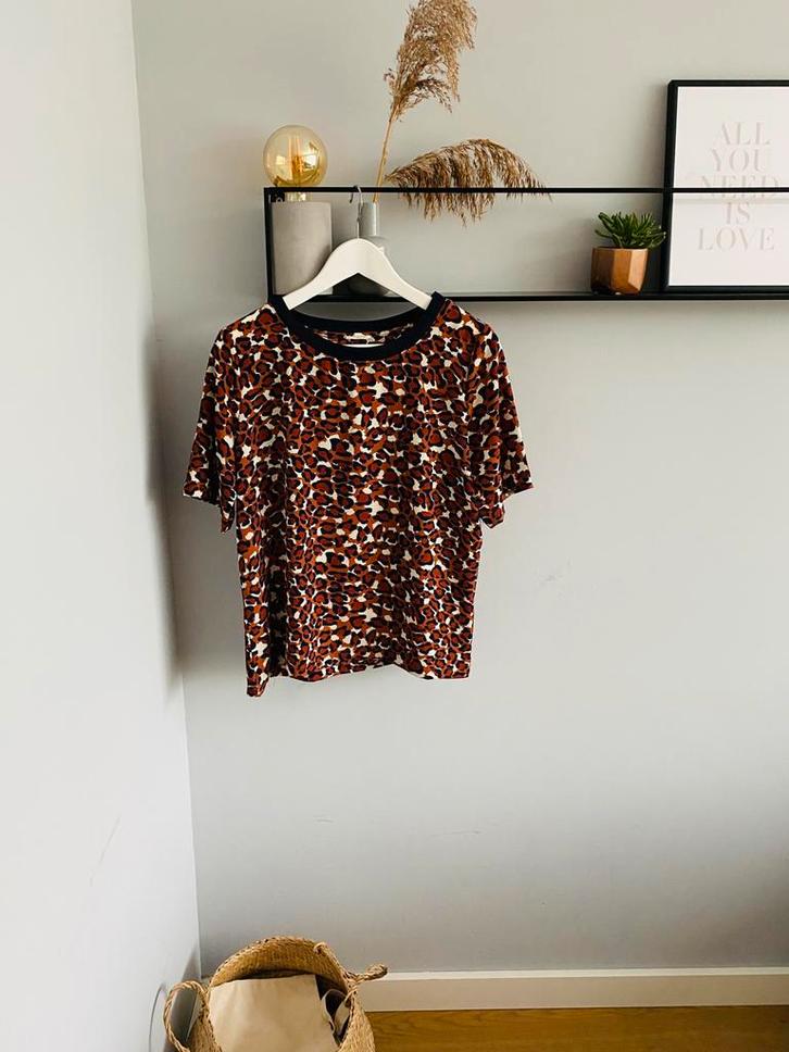 Blouse/ blousje/ bloes/ top/ topje van Madness, maat L/40, Kleding | Dames, Blouses en Tunieken, Nieuw, Maat 38/40 (M), Bruin